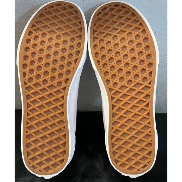 Vans Blush pink old skool vans youth size 4 Low Top canvas/suede - Picture 10 of 10